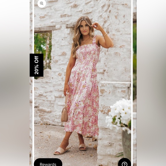 Midi sundress. Size small - Picture 8 of 9